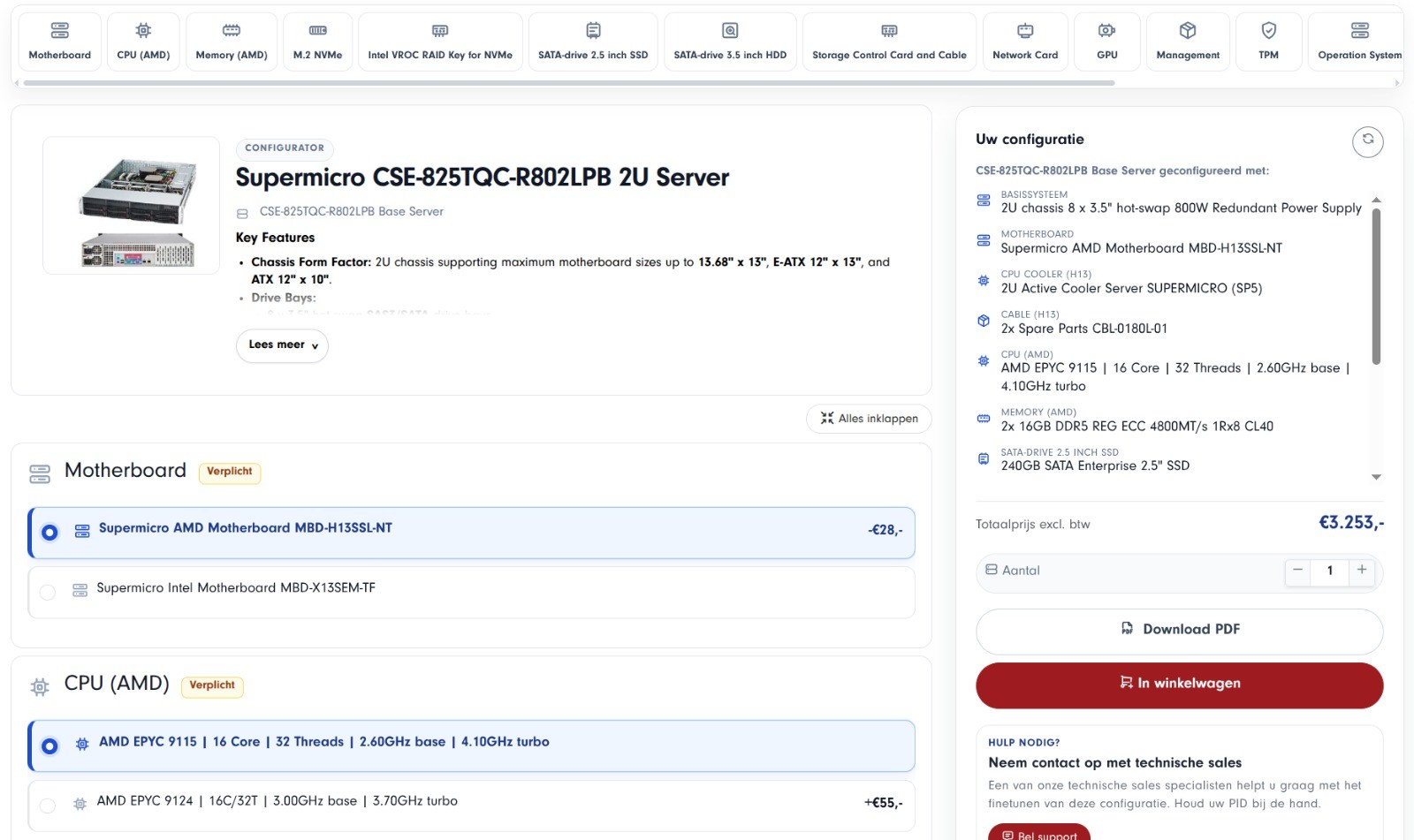 Blog: ServerDirect lanceert nieuwe server configurator voor AI, HPC en enterprise infrastructuur