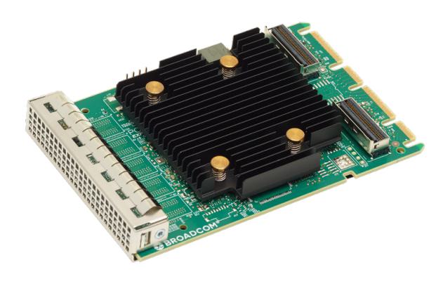 Broadcom BCM HBA 9502-16i SAS/SATA/NVMe OCP