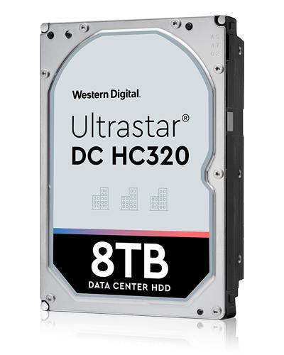 Western Digital CAP HC320 8TB 256MB SAS Ult 512E TCG P3