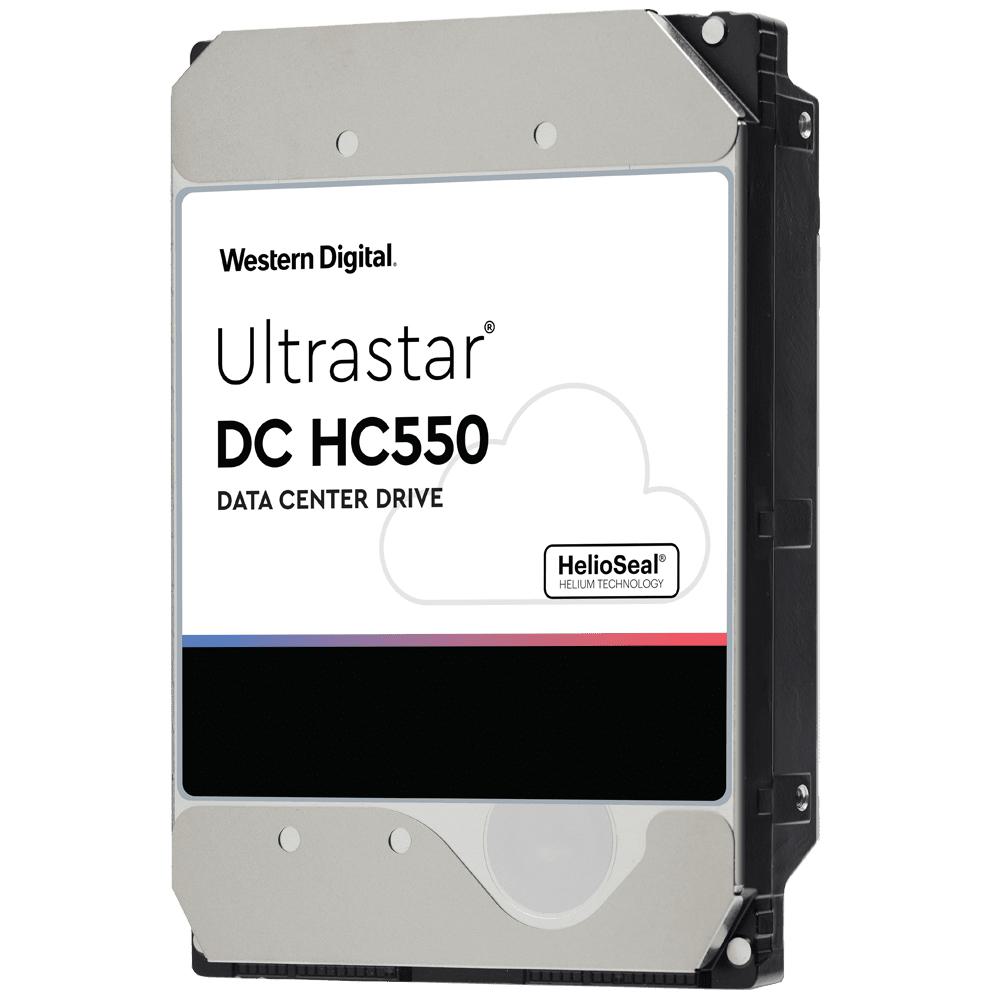 Western Digital ULTRASTAR DC HC550 3.5in 26.1MM 18000GB 512MB 7200RPM SATA ULTRA 512E SE NP3 DC HC550