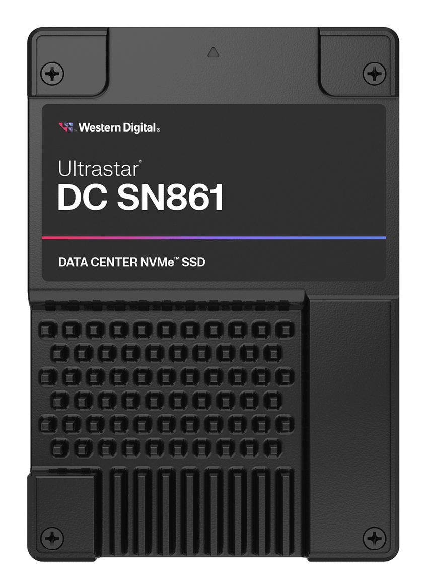 Western Digital DC SN861 BICS6 NVMe U.2 28% OP 1.6TB ISE