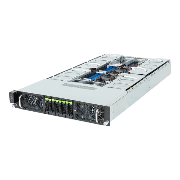 GIGABYTE G294-S42-AAP1 - HPC/AI Server - Intel Xeon 6 Processor - 2U DP 8 x PCIe Gen5 GPUs (with PCIe switches)