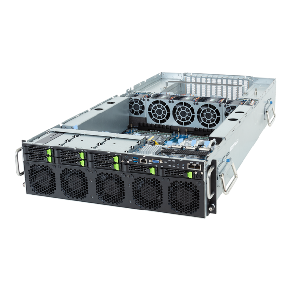 GIGABYTE G383-R80-AAP1 - HPC/AI Server - Instinct MI300A APU - 3U 8-Bay Gen5 NVMe