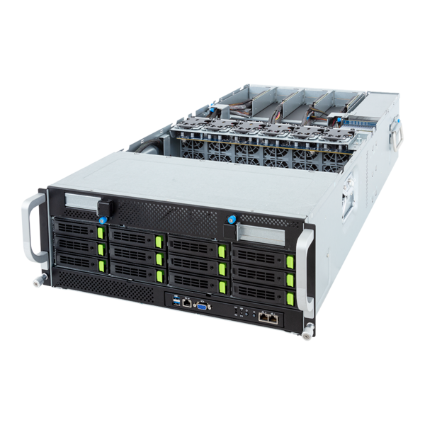 GIGABYTE G493-SB3-AAP1 - HPC/AI Server - 5th/4th Gen Intel Xeon Scalable - 4U DP 8 x PCIe Gen5 GPUs (with PCIe switches)