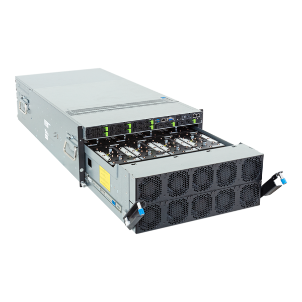GIGABYTE G593-ZX1-AAX1 - HPC/AI Server - EPYC 9004 - 5U DP Instinct MI300X 8-GPU