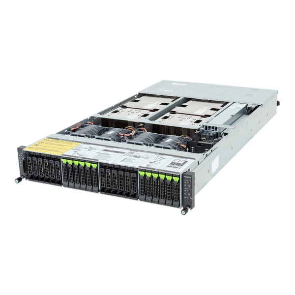 GIGABYTE H223-V10-AAW1 - HPC/AI Arm Server - NVIDIA GH200 Grace Hopper Superchip - 2U 2-Node 8-Bay Gen5 NVMe