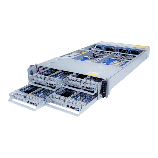 GIGABYTE H262-Z6B - HCI Server  DP 2U 4 Nodes Immersion Server Gen4 NVMe
