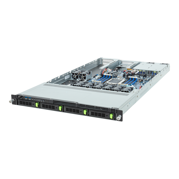 GIGABYTE R143-EG0-AAC2 - Rack Server - EPYC 8004 - 1U UP 1 x PCIe Gen5 GPU (NVMe/SATA/SAS)