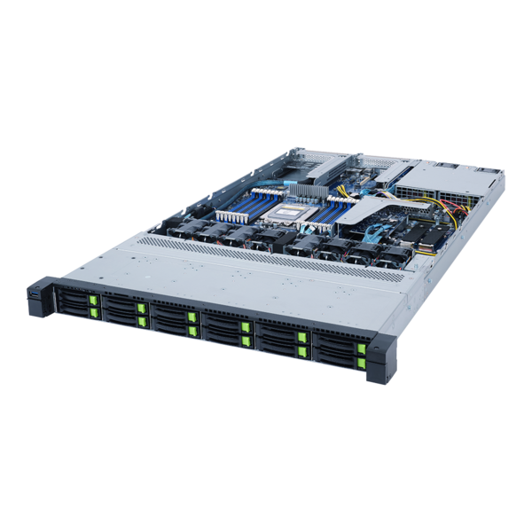 GIGABYTE R162-ZA2 - Rack Server - EPYC 7003 - 1U UP 12-Bay Gen4 NVMe