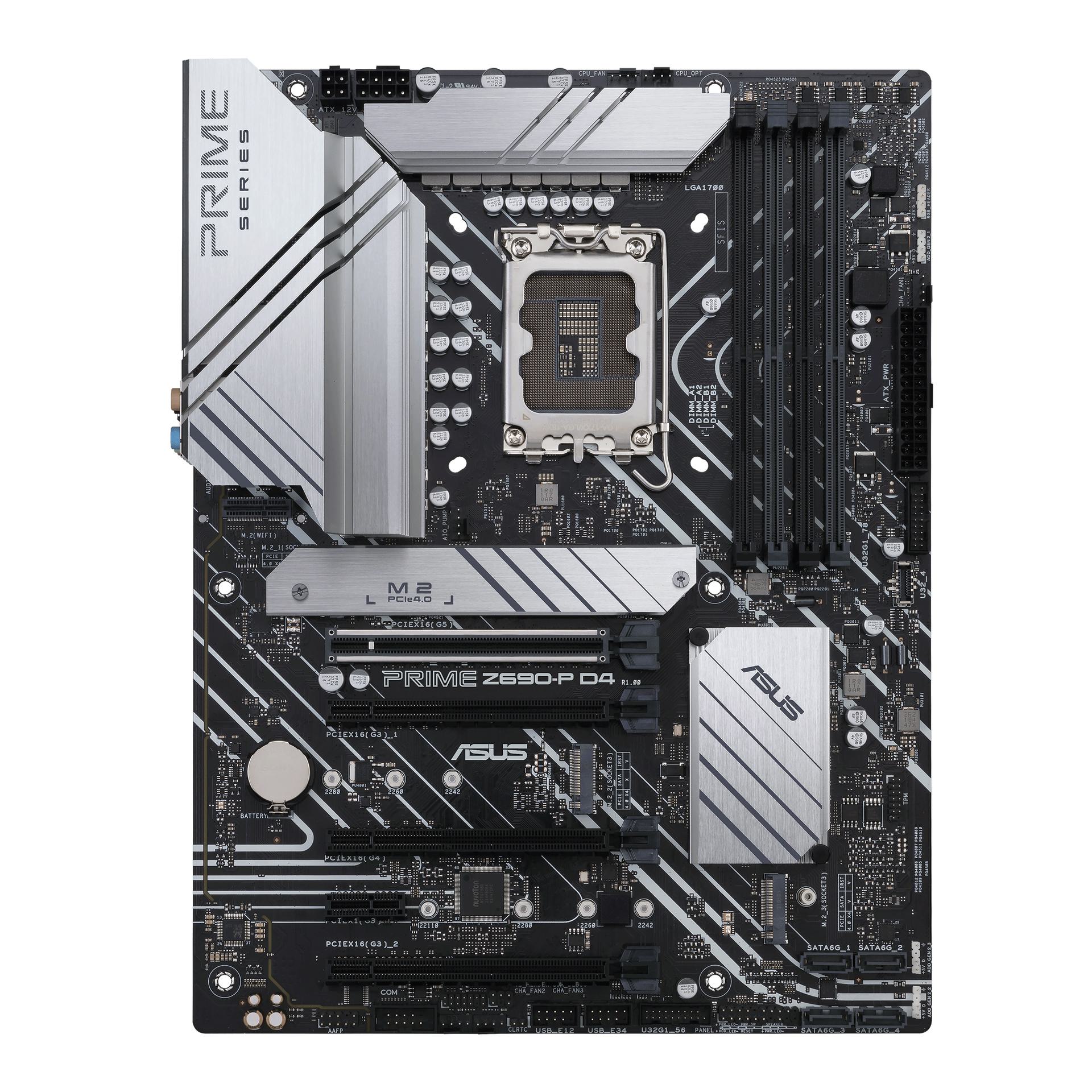 ASUS MB ASUS PRIME Z690-P D4 LGA1700 ATX 90MB18P0-M0EAY0 retail