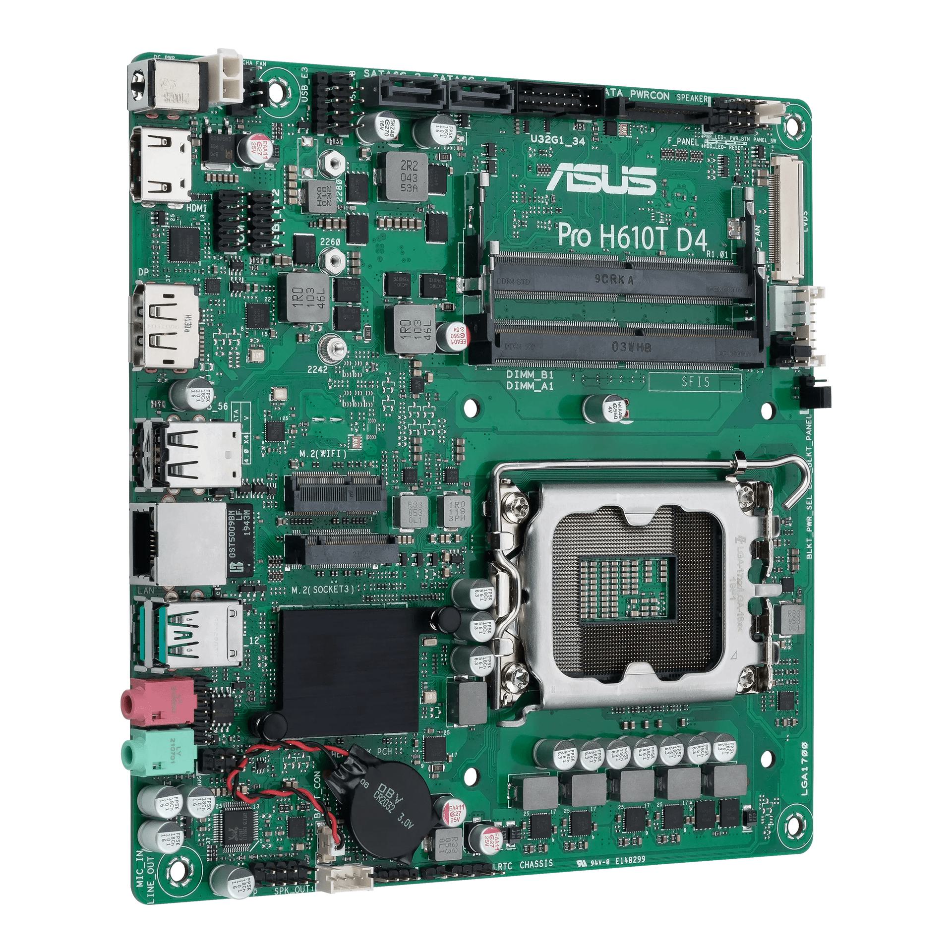 ASUS ASUS Pro H610T D4-CSM motherboard