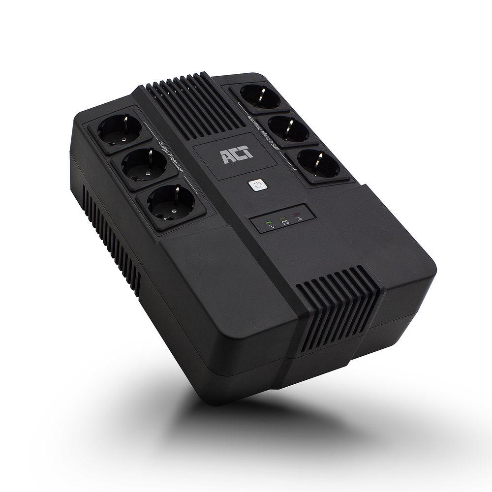 Act UPS 600VA Line Interactive with AVR 6 x