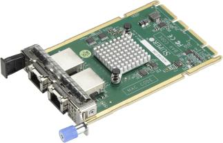 Supermicro SuperMicro AIOM Dual-Port 1GbE RJ45,based on i350-AM2 with 0.5U Bra