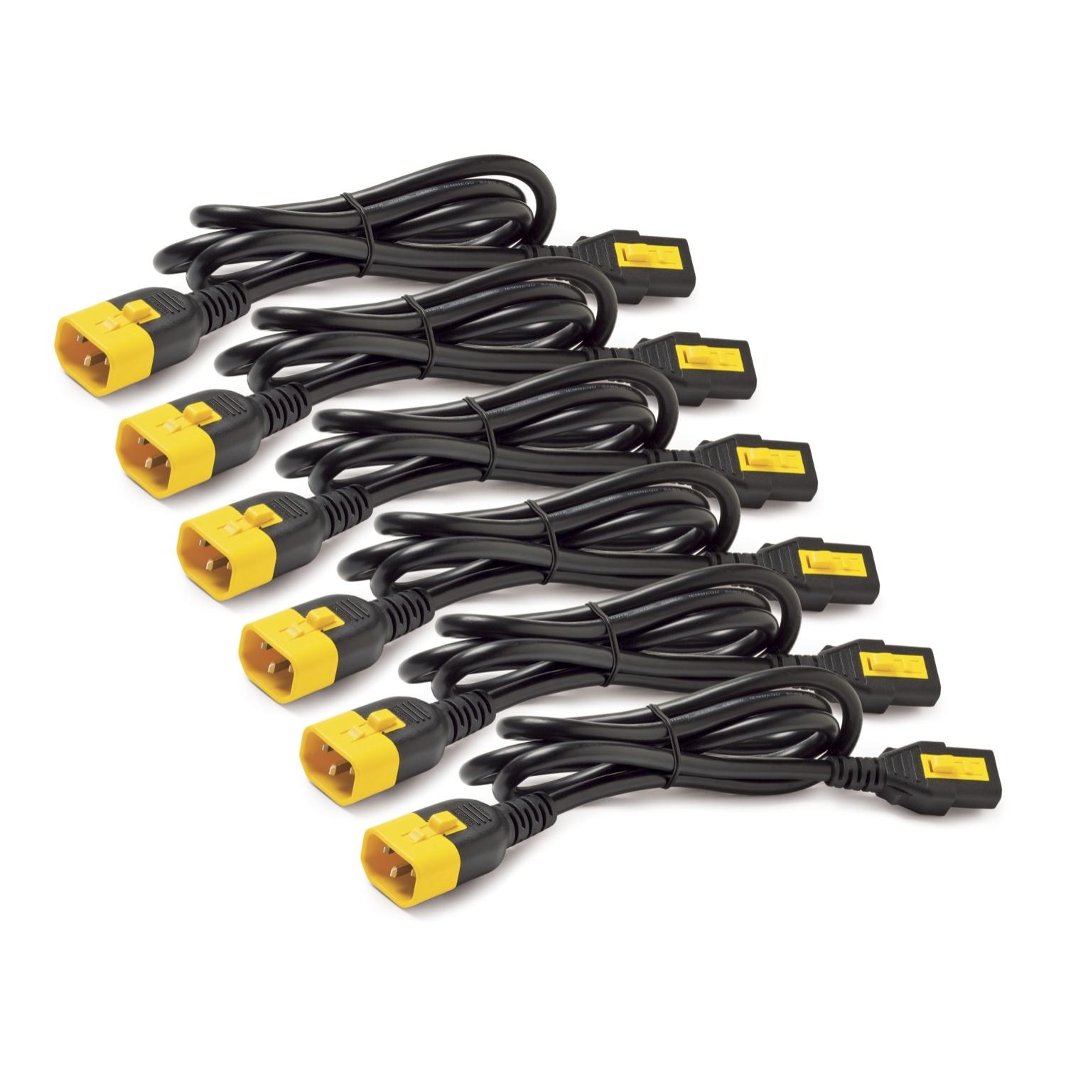 Apc Power Cord Kit 6ea C13 TO C14 0.6m Blue