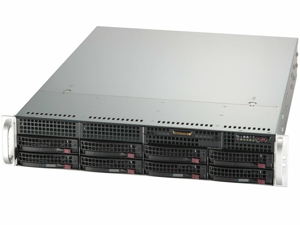 Supermicro AS-2015A-TR server barebone AMD B650 Socket AM5 Rack (2U) Zwart