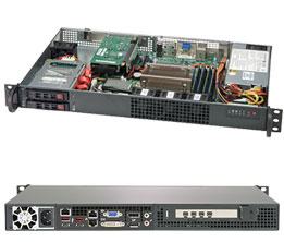 Supermicro Supermicro Black 1U SC510FT Chassis w/ 203W Power Supply,RoHS