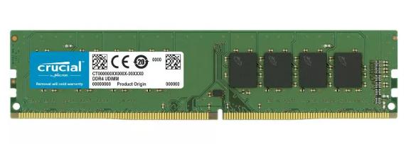Crucial 16 GB DDR4-RAM PC3200 CRUCIAL CL22 1x16GB Tray