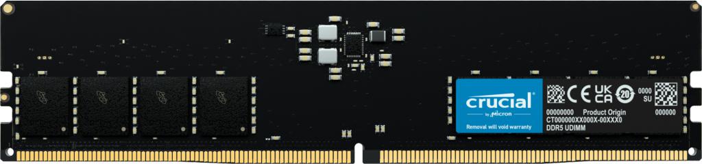 Crucial 32 GB DDR5-RAM PC4800 CRUCIAL CL40 1x32GB 16Gbit