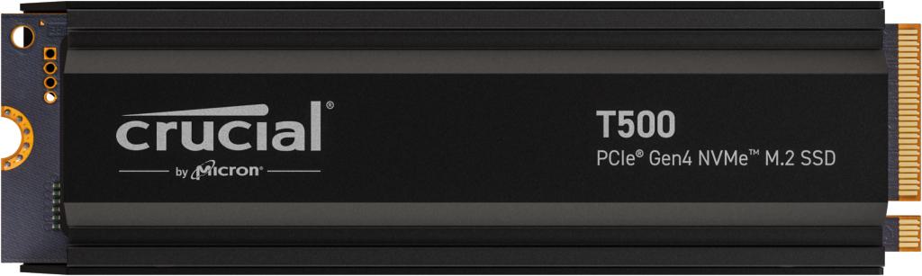 Crucial Crucial T500 4TB NVMe M.2 SSD w heatsink