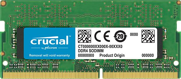 Crucial 4 GB DDR4-RAM SO-DIMM PC2666 Crucial CL19