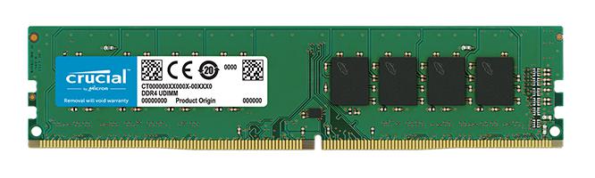 Crucial 8 GB DDR4-RAM PC2400 Crucial CL17 1x8GB SR (CT8G4DFS824A) retail