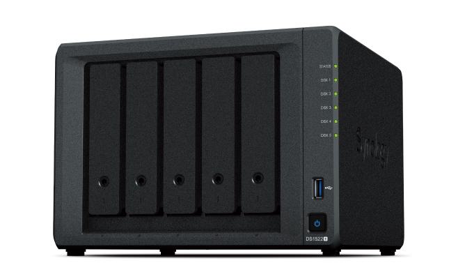Synology Desktop 5-BAY QUAD CORE 8GB RAM up t