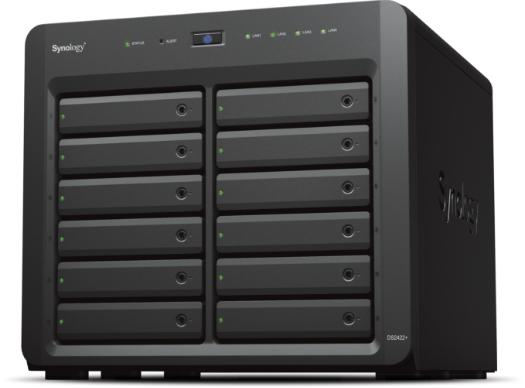 Synology 12Bay Desktop NAS Quad Core 4GB 1x1Gbe