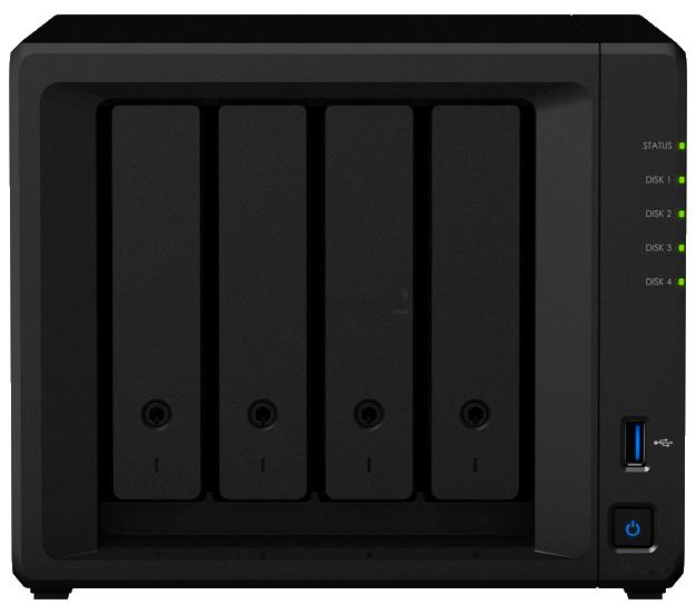 Synology Desktop 4-BAY QUAD CORE 2GB RAM
