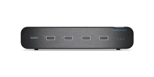 Belkin Belkin 4-Port Dual Head DP/HDMI