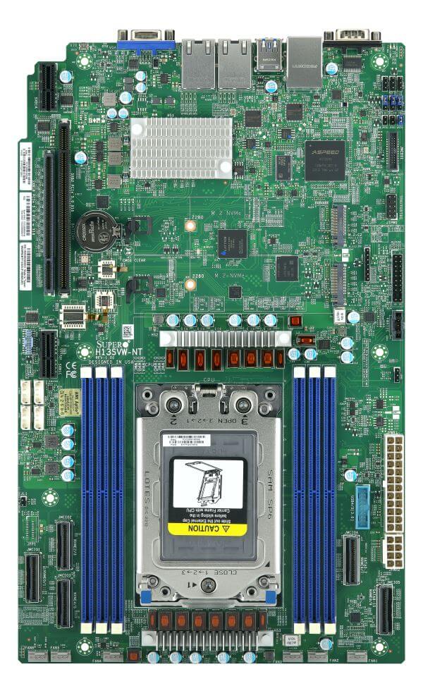 Supermicro Motherboard H13SVW-NT Single EPYC™ 8004 series Processor