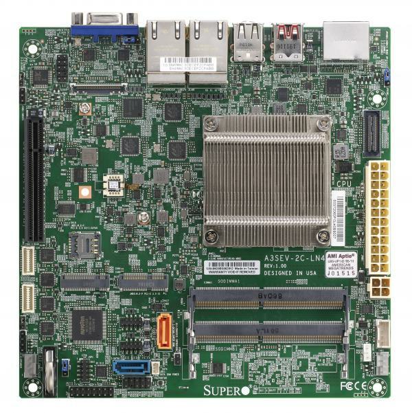 Supermicro Motherboard Intel MBD-A3SEV-4C-LN4-O