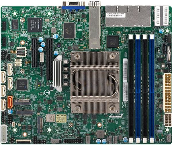 Supermicro Motherboard Intel MBD-A3SSV-16C-SPLN10F-O