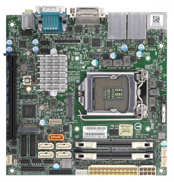 Supermicro Motherboard X11SCV-Q Single 8th/9th Generation Intel® Core i9/Core i7/Core i5/Core i3/Pentium®/Celeron® Processor