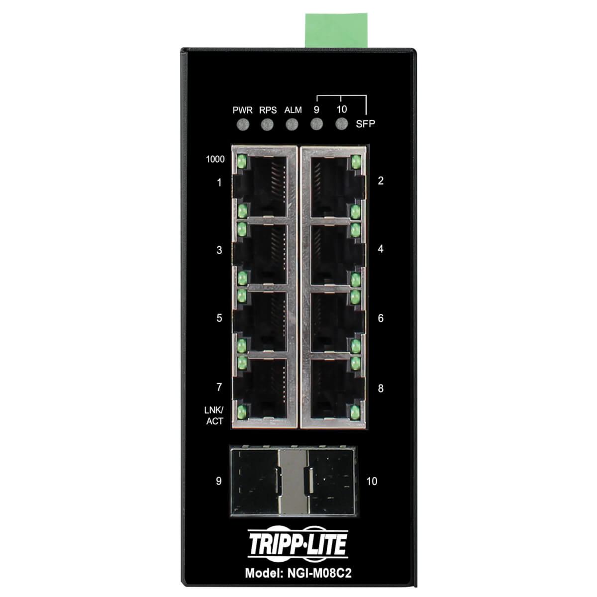 Eaton 8-Port Managed Industrial Gigabit Ethern