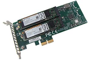 Fujitsu PDUAL CP100 FH/LP M.2 Boot RAID1 Ctrl