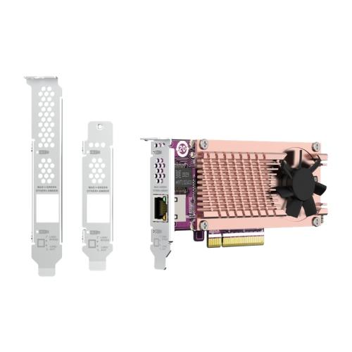 Qnap QM2 series 2 x PCIe 2280 M.2 SSD slots