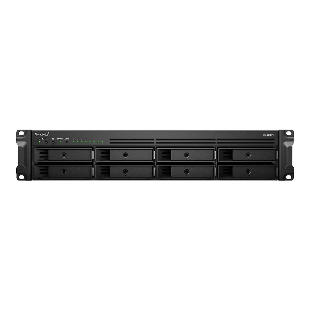 Synology 8 Bay 2U Rack NAS Quad Core 4GB 1Gbe