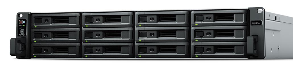 Synology 12 Bay 2U Rack NAS 8-Core 8GB Ram 10Gbe