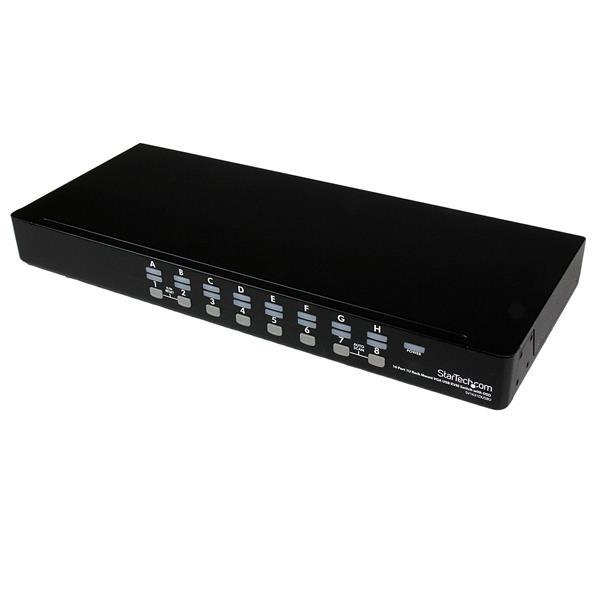 StarTech 16 Port 1U Rackmount USB KVM Switch