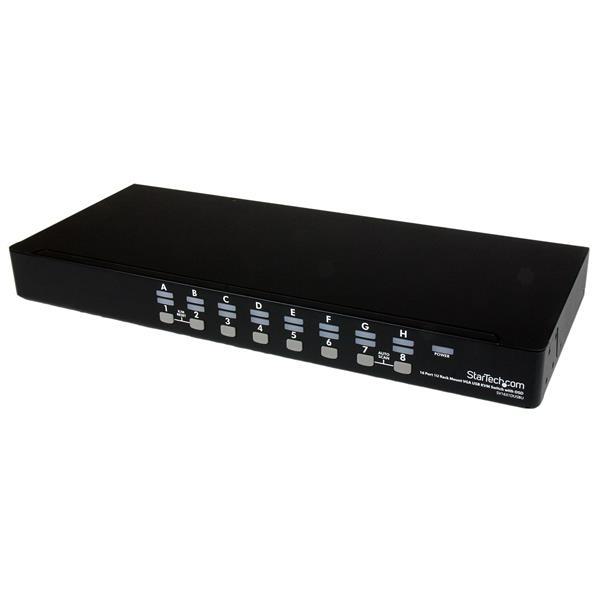 StarTech 16 Port 1U Rackmount USB KVM Switch Kit