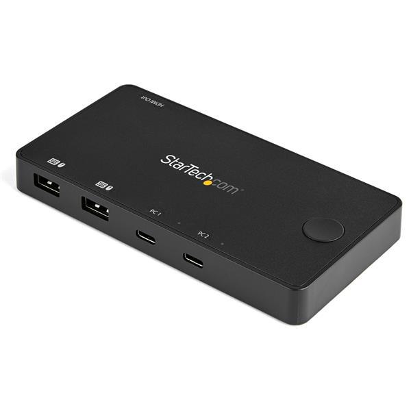 StarTech 2 Port USB C KVM Switch 4K HDMI w/Cables