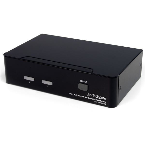 StarTech 2 Port High Res USB DVI Audio KVM Switch