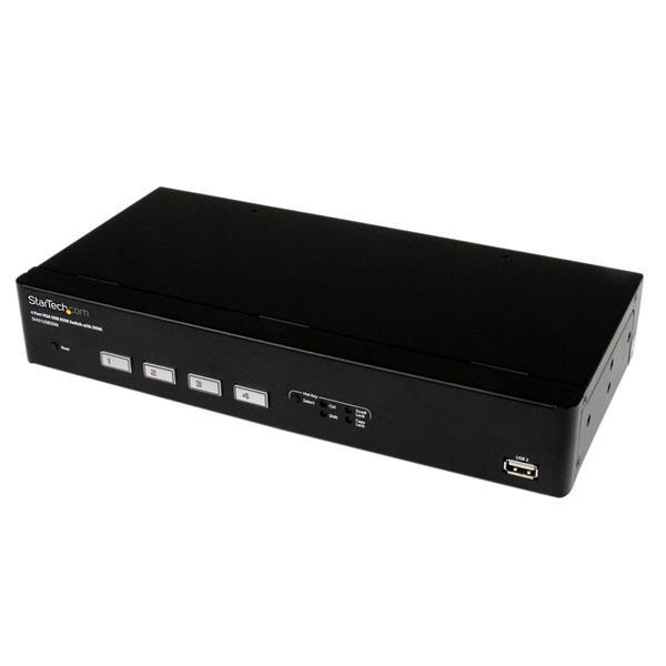 StarTech 4 Port USB VGA KVM Switch with DDM