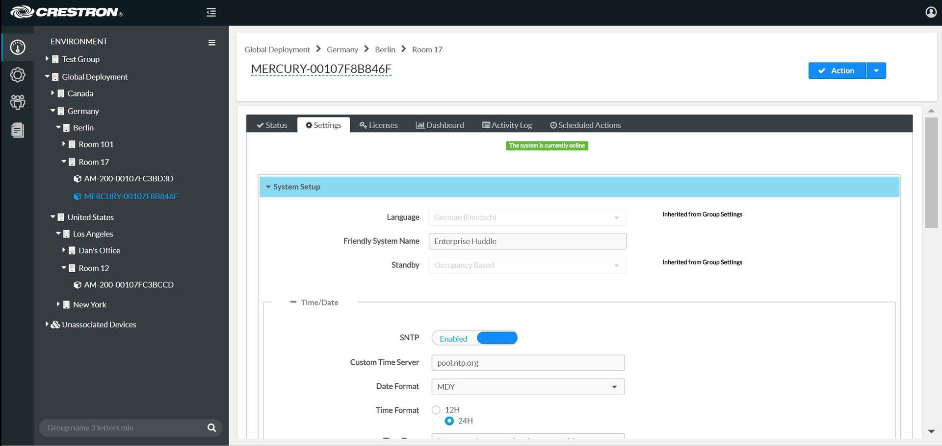 Crestron 1Year XiO Cloud Prov Mng Serv REST API