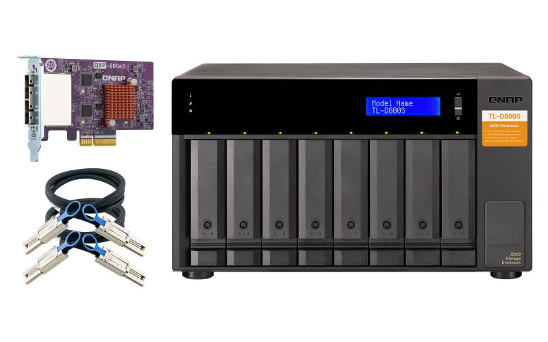 Qnap Desktop 8Bay JBOD Expansion unit SATA