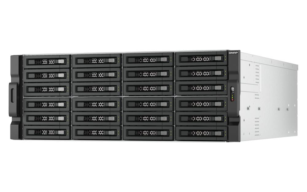 Qnap 24-bay 4U PCIe SATA JBOD exp unit RPSU