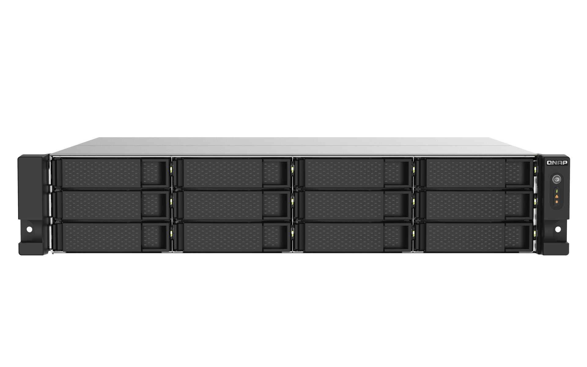 Qnap QNAP 12-bay rackmount NAS AMD RyzenV1000
