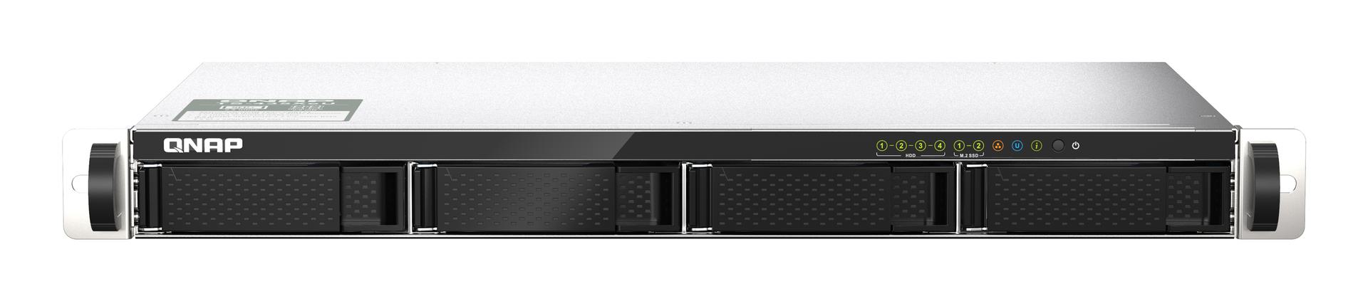 Qnap 4-bay 1U short-depth 12 NAS Marvell Oc