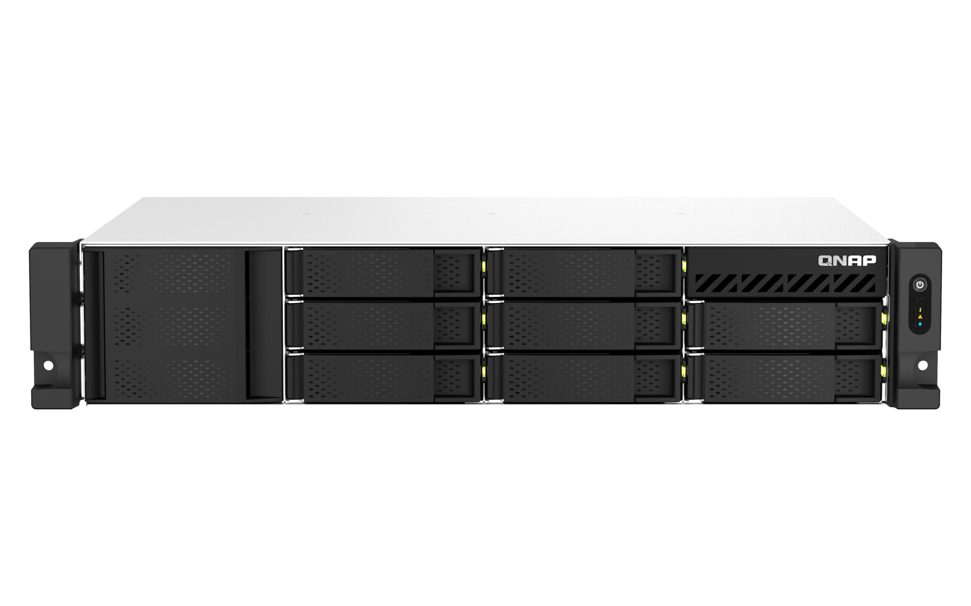 Qnap 2U 8bay shortdepth 12rackmount NAS N5095