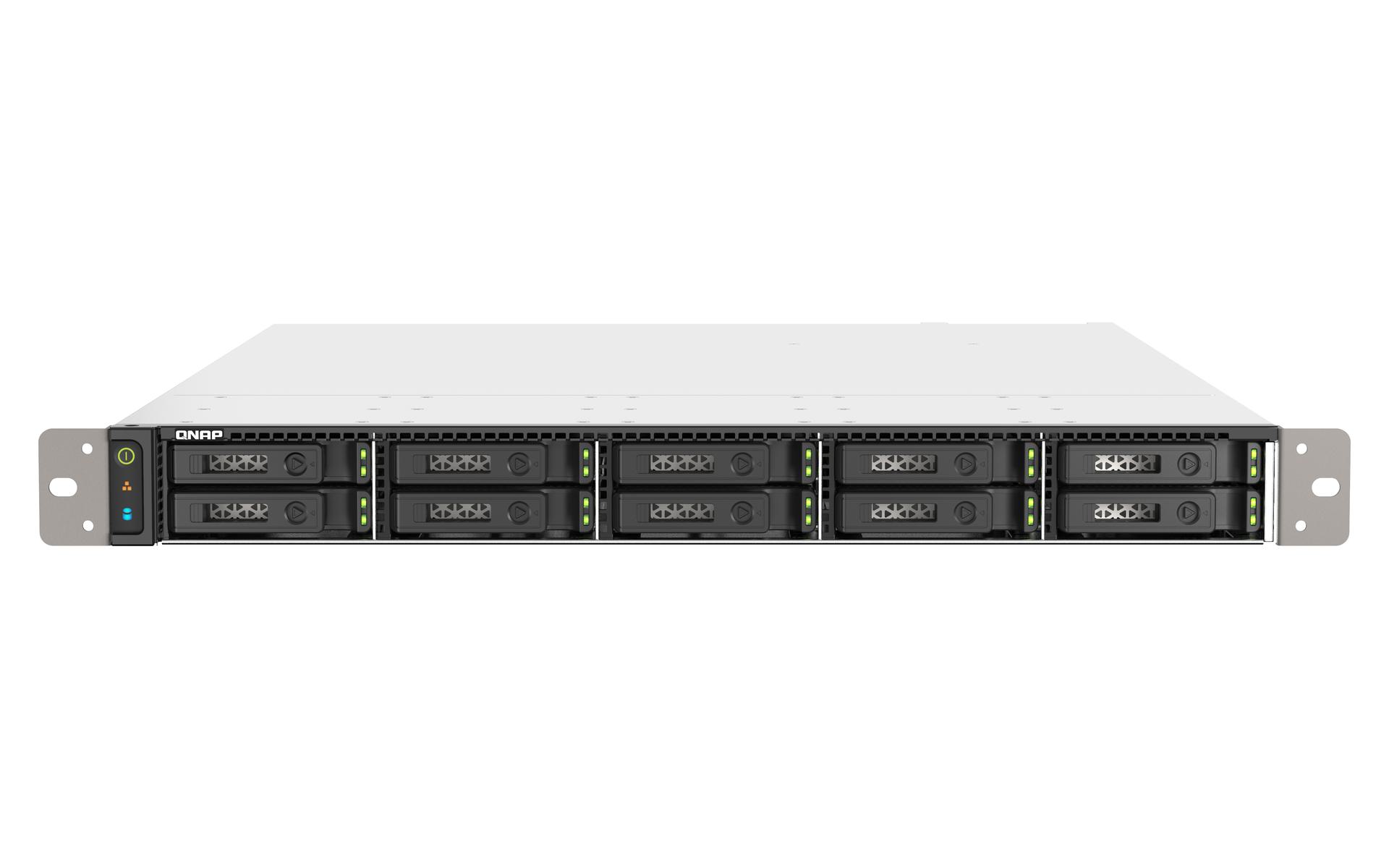Qnap 1U 10-Bay AF NAS AMD 7302P 128GB RAM